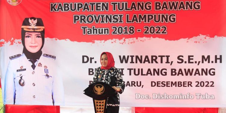 Kunker dan Pasar Murah yang Digelar Bupati Winarti di Kecamatan Banjar Baru Berlangsung Semarak