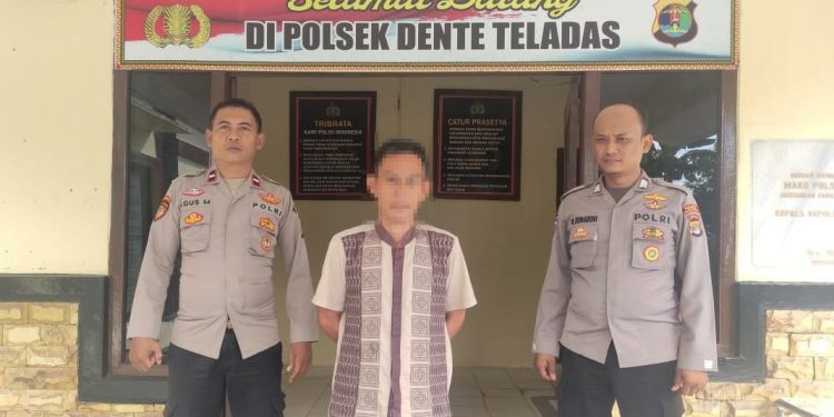 Polsek Dente Teladas Tangkap Pelaku Penipuan, Begini Modusnya