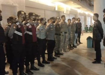 Polres Tubaba Gelar Apel Patroli Skala Besar Antisipasi Kerawanan