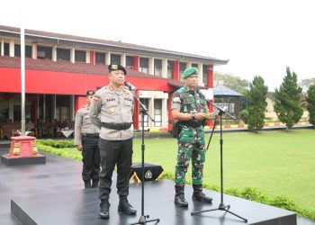 Sinergi Danrem 071/Wijayakusuma dan Ka SPN Polda Jateng Buka Pendidikan dan Latihan Integrasi Kampus Kebangsaan TNI-Polri