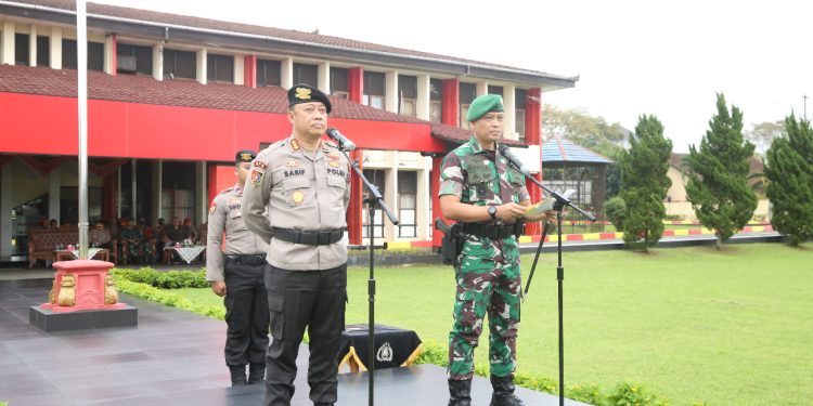 Sinergi Danrem 071/Wijayakusuma dan Ka SPN Polda Jateng Buka Pendidikan dan Latihan Integrasi Kampus Kebangsaan TNI-Polri