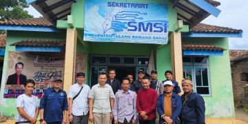 Ketua Forum Organisasi Pers Bersama Jajaran Sambangi Sekretariat SMSI Tubaba