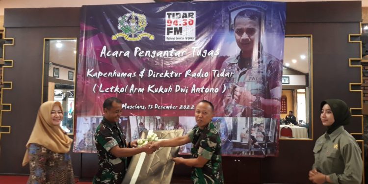 Pelepasan Letkol ARM Kukuh Dwi Antono, S.I.P. dari Perumnas Akmil