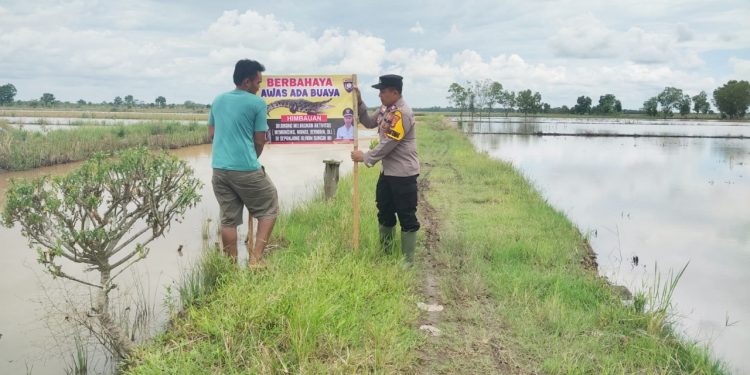 Polsek Rawa Pitu Pasang Benner Imbauan di Tiga Lokasi Berbeda, Ini Tujuannya