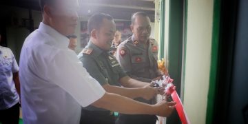 Luar Biasa !! Koramil 410-04/TKT Bangun Mushola dan Sumur Bor 65 Meter untuk Disalurkan ke Rumah Warga