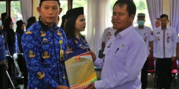 165 CPNS Pemkab Lambar Ambil Sumpah Jabatan