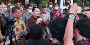 Pertemuan Bupati Meranti di Kemendagri dengan Kemenkeu, Kementerian ESDM, dan Gubernur Riau Capai Kesepakatan