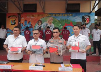 Polda Lampung Amankan 5 Pelaku dan 1 Pelaku DPO, Kasus Investasi Bodong Trading Forex