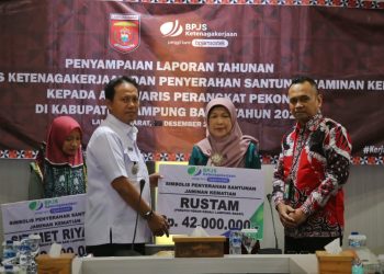 Drs.Nukman.MM, Terima Kunjungan Audensi dengan Tim BPJS Lampung Tengah