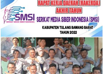 Rakerda III SMSI Tubaba, Ini Pesan Ketua SMSI Provinsi Lampung