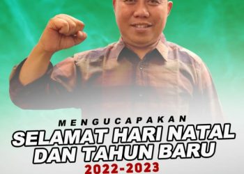 Kaharuddin: Selamat Natal dan Tahun Baru 2023