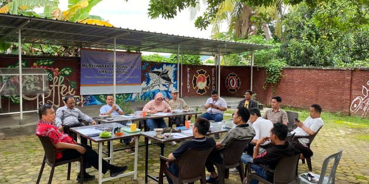 Gelar Rapat, SMSI Lampung Mantapkan Persiapan Pelantikan