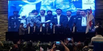 Firdaus Hadiri dan Lantik Kepengurusan SMSI Lampung Periode 2022-2027