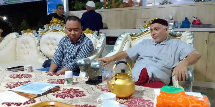 Kaharuddin Silahturahmi ke Habib Ali bin Muhammad Aljufri dan Habib  Alwi bin Muchsin Aljufri
