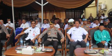 Drs H Nukman MM Hadiri Peresmian Polres Pesisir Barat