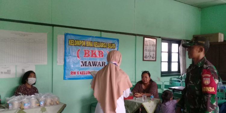 Peran Aktif Babinsa Kelurahan Keprabon Dalam Pendampingan Kegiatan Posbindu di Wilayah Binaan