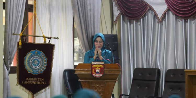 TP-PKK Lampung Barat Lakukan Rakor Tahun 2023