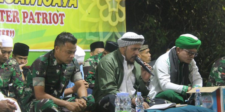 Yonif Raider 300/Bjw menggelar peringatan Isra Mi’raj Nabi Muhammad SAW 1444 H