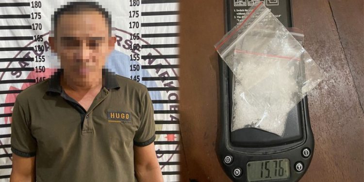 Polres Tulang Bawang Tangkap Bandar Narkotika Asal Terbanggi Besar