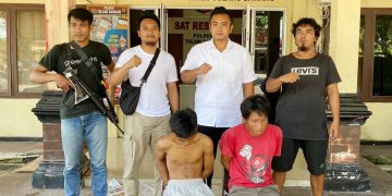 Dalam Waktu 1,5 Jam, Tekab 308 Presisi Polres Tulang Bawang Tangkap Dua Pencuri Hewan Ternak