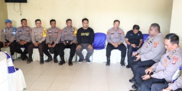 Kunker Perdana ke Polsek Rawa Jitu Selatan, Kapolres Tulang Bawang Sampaikan Pesan Ini