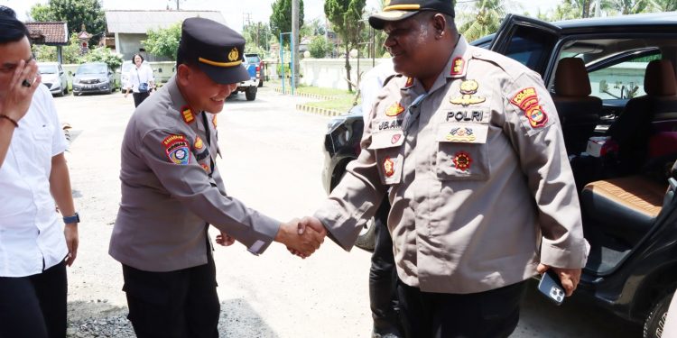 Kunker Perdana, AKBP Jibrael: Polsek Banjar Agung Adalah Barometer