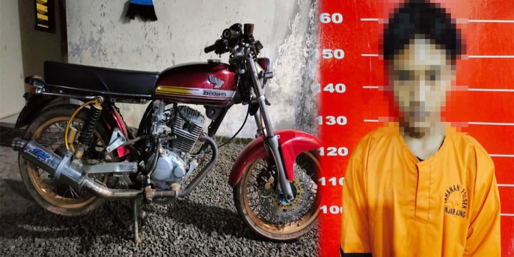 Jadi Pelaku Curat di Tri Tunggal Jaya, Oknum Pelajar Ditangkap Polisi