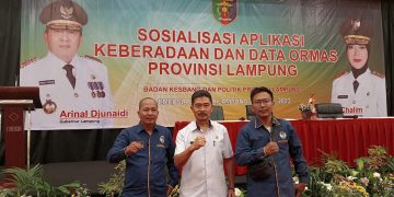 DPP KAMPUD Hadiri Acara Sosialisasi Aplikasi Ormas Oleh Bakesbangpol Lampung
