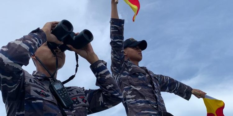 Tingkatkan Keamanan Perbatasan Laut Dua Negara, ini yang Dilakukan TNI AL Dengan Angkatan Laut Filipina