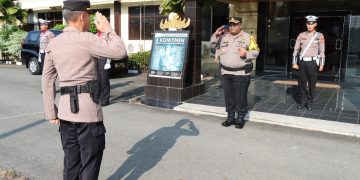 Pimpin Langsung Upacara Hari Kesadaran Nasional, AKBP Jibrael Ingatkan Hal Ini Kepada Personelnya