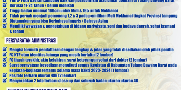 Pemilihan Muli Mekhanai Tubaba Tahun 2023 dibuka? Begini syarat dan Cara Mendaftarnya