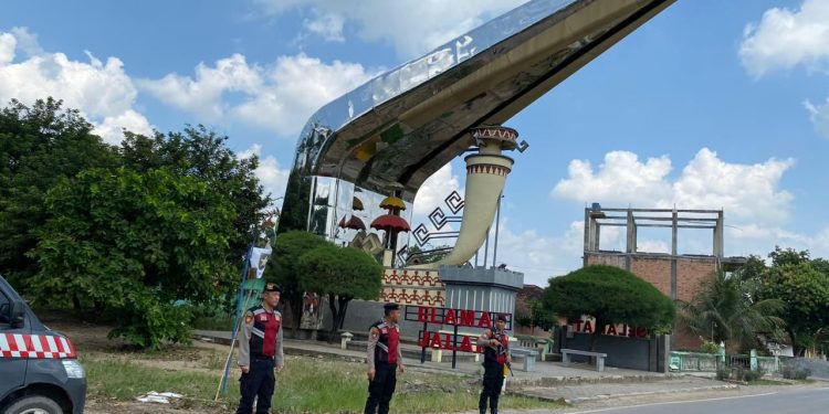 Samapta Polres Tulang Bawang Gelar Patroli Presisi di Tiga Lokasi Berbeda