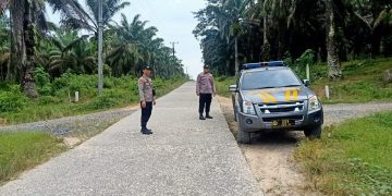 Polsek Penawartama Berikan Imbauan Kepada Warga Saat Menggelar KRYD