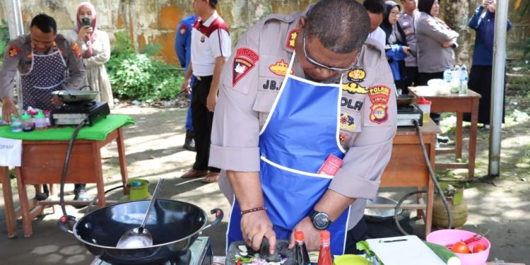 Polres Tulang Bawang Gelar Dua Lomba Secara Bersamaan Menyambut Hari Bhayangkara Ke 77