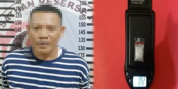 Bawa Narkotika, Pria 40 Tahun Asal Gunung Batin Ditangkap Polres Tulang Bawang