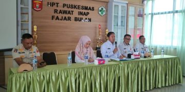 Pj Bupati Lampung Barat Sambangi UPT Puskesmas Fajar Bulan
