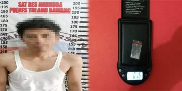 Bawa Narkotika Tengah Malam, Warga Rajabasa Ditangkap Polres Tulang Bawang