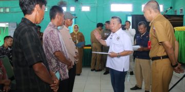 Mantap Kelompok Tani Lampura dapat Alat Mesin Pertanian