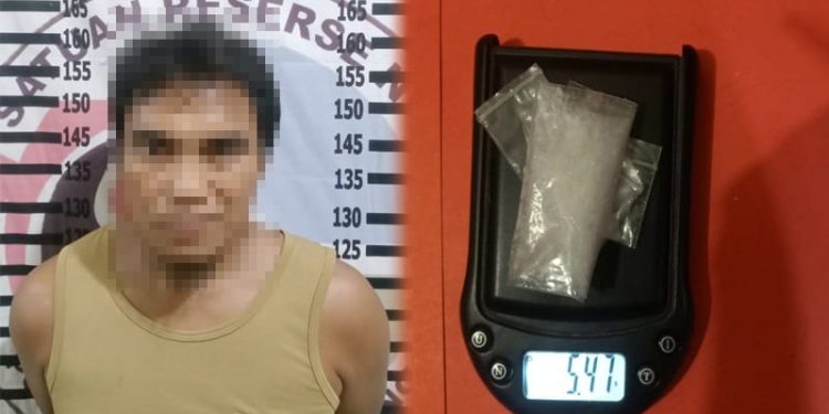 Polres Tulang Bawang Tangkap Bandar Narkotika di Gedung Aji Baru