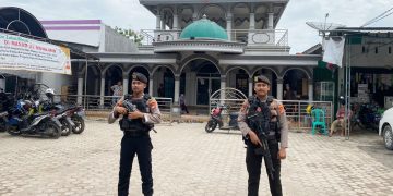 Samapta Polres Tulang Bawang Gelar Patroli Perintis Presisi di Sejumlah Masjid