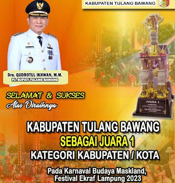 Mantap! Tulang Bawang Juara 1 di K-Fest 2023