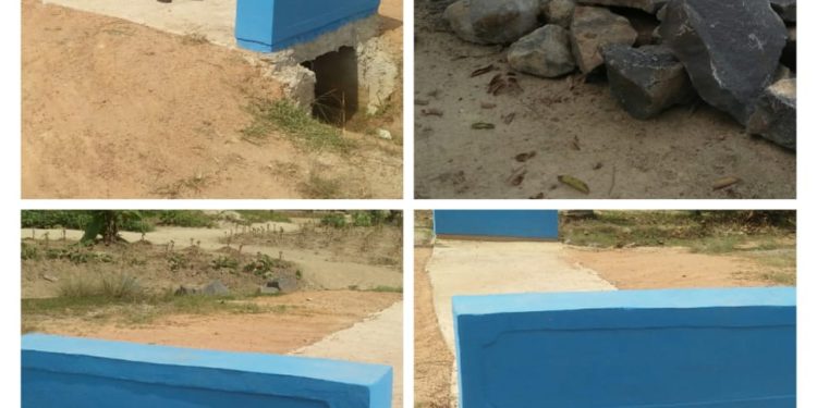 Proyek Gorong-gorong Tiyuh Margo Mulya Tubaba Diduga Asal-asalan