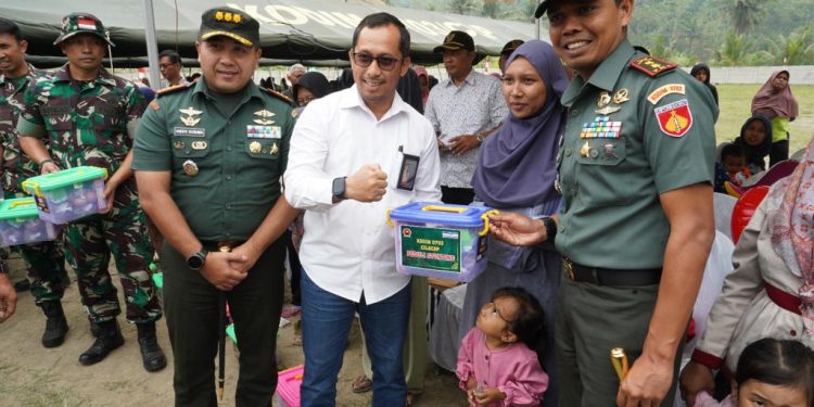 Melalui Virtual, Danrem Wijayakusuma Ikuti Peresmian TNI Manunggal Air Oleh Kasad