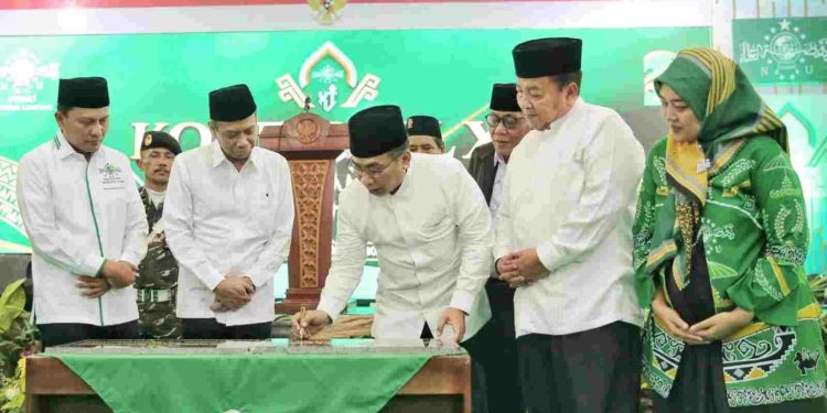 Gubernur Lampung Hadiri Konferwil XI NU, Dibuka Langsung oleh K.H. Yahya Cholil Staquf