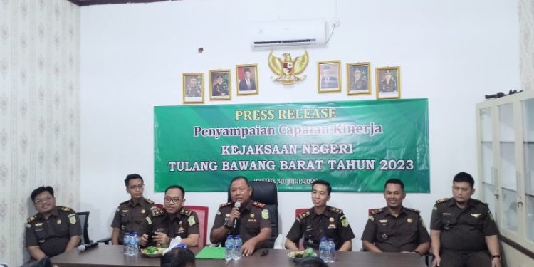 Ini Hasil Kerja 10 Bulan Kejari Tubaba