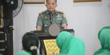 Dandim 0410/KBL Beri Arahan Kepada Anggota Persit KCK Cab XXX Dim 0410/KBL