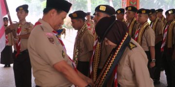 Pj Bupati Lambar Lepas Langsung Peserta Raimuna Nasional