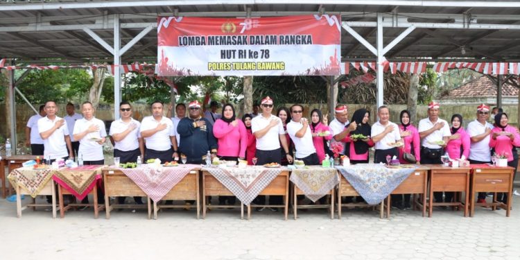Berbagi Macam Perlombaan Digelar Polres Tuba