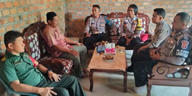 TNI-Polri Sambang ke Rumah Calon Kakam, AKP Taufiq: Harus Siap Menang dan Siap Kalah