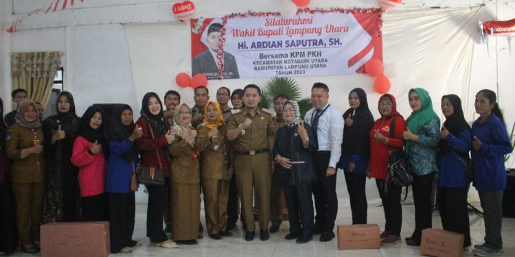 Wabup Ardian Saputra Hadiri Acara Silaturahmi Progam PKH Se-kecamatan Kotabumi Utara